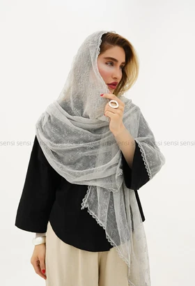 شال شکوفه ریز کد1005662