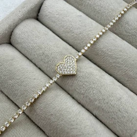دستبند قلب ظریف