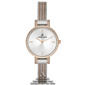 ساعت دنیل کلین صفحه نقره ای Daniel Klein DK.1.12908-4