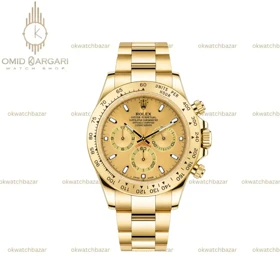 ساعت مچی رولکس دیتونا طلایی صفحه طلایی Rolex Daytona