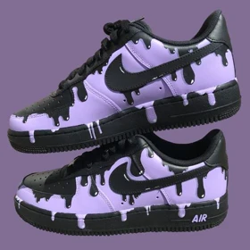 کفش اسپرت کاستوم کتانی ایرفورس air force طرح Fanart نایک nike کد 160783
