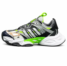 کفش کتانی مردانه مدل آدیداس دیلاکس طوسی سبز Adidas Deluxe