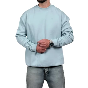 دورس مردانه آبی آسمانی سه نخ طرح ساده