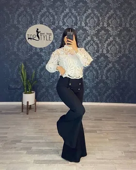 شومیز گیپور کد : 7347