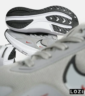 کفش کتانی مردانه طوسی سفید NIKE Lebron 22 Guide