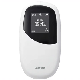 مودم همراه 4G LTE گرین لاین Green Lion مدل GN4GLTCONNWH شارژی