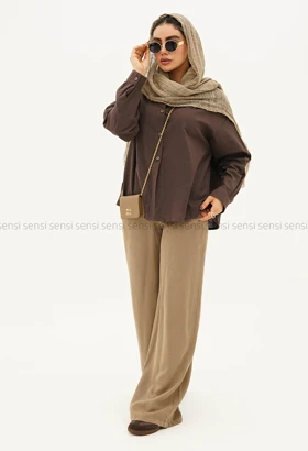 شومیز اسلپ پشت بندی کد1005351