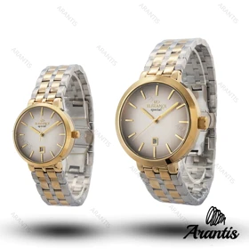 ساعت ست الگانس special سیلور طلایی s-10189