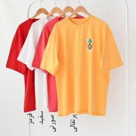 تیشرت طرح دار لانگ کد199