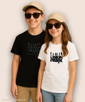 تیشرت بچگانه طرح گروه لینکین پارک کد 973