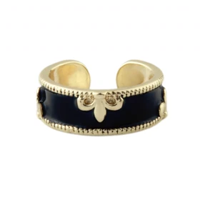 انگشتر دخترانه طرح میناکاری