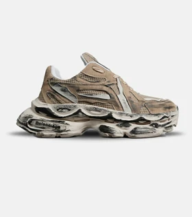 کفش کتانی مردانه و زنانه کرم Balenciaga