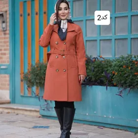 مانتو کتان بلند شیک مدل آینور کد 1471