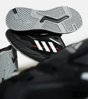 کفش کتانی مردانه و زنانه مشکی سفید قرمز ADIDAS climacool