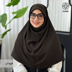مقنعه ساده (قهوه ای)