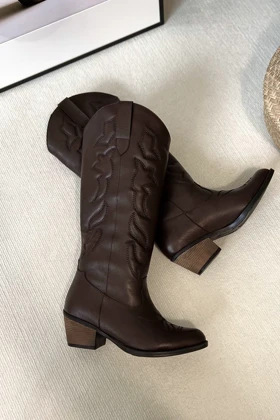 بوت بلند زنانه polka-store polka-store