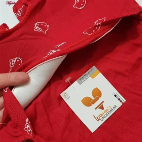 کراپ تیشرت آستین کوتاه زنانه مدل کیتی رنگ قرمز ماییلدا کد 5262-5039