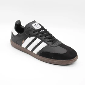 کتانی آدیداس سامبا مشکی سفید کد 6522