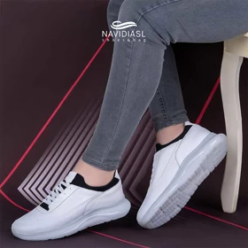 کفش مردانه اسپرت طبی چرم کد 6003002