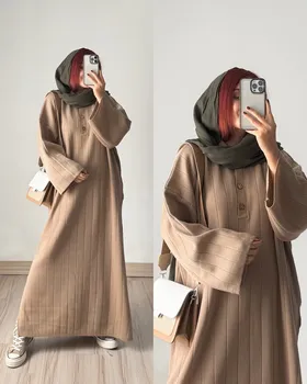 پیراهن بافت دکمه دار