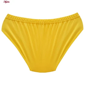 شورت مردانه ماییلدا مدل پنبه‌ای خردلی کد 4700