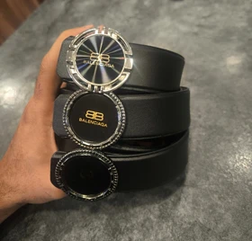 کمربند پلاکی سگک فلزی بلنسیاگا تولید ایران