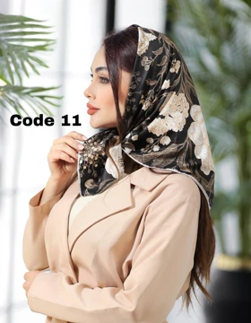 مینی اسکارف ابریشم وارداتی 4174
