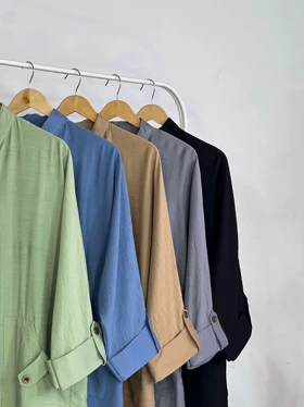 مانتو دکمه دار قاصدک1