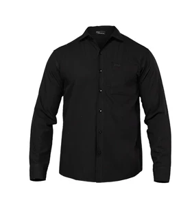 پیراهن اسپرت لینن مردانه مشکی Polo