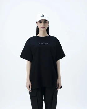 تیشرت مدل Almost Blue مشکی برند گری gray
