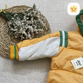 کاپشن سرهمی نوزادی خلبانی جنس درجه یک