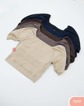 تیشرت آستین پفی 4594