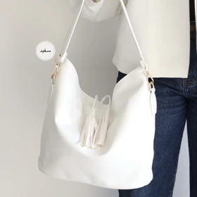 کیف زنانه بزرگ مدل نیلوت (سفید)