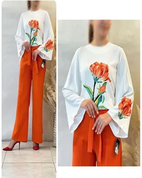 شومیز شلوار سنم کد 698