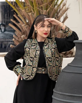 سه تیکه مزونی مجلسی (وست پیراهن کمربند)
