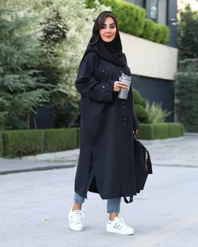 مانتو دانشجویی روشنک کد 2058
