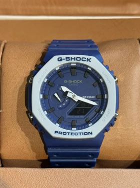 ساعت جی شاک 2100 سرمه ای