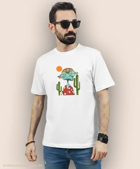 تیشرت مردانه و زنانه طرح آقای رنگو کد 892