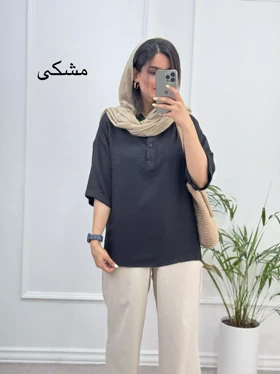 مانتو شومیزی سروناز ( دارای ایراد جزئی )