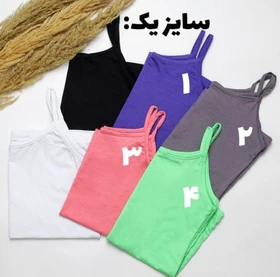 تاپ ساده مدادرنگی کد 706
