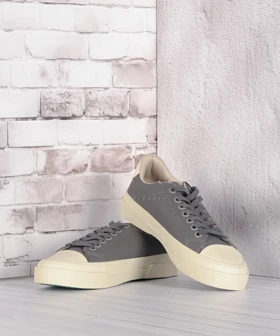 کفش ونس کژوال و طوسی تیره کد 0052