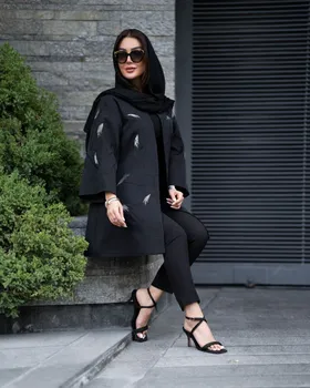 مانتو مازراتی گلدوزی کد 1245