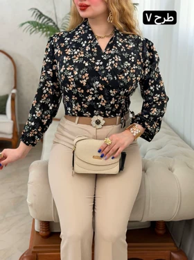 تونیک الیزه بغل گره 3786