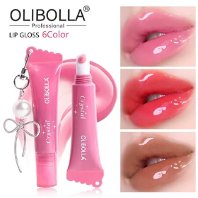 لیپ گلاس کریستالی جاکلیدی اولیبولا OLIBOLLA Crystal Lip Gloss