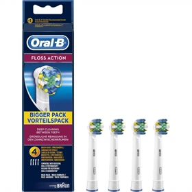 سری یدک مسواک برقی اورال بی Oral-B Floss Actionمدل EB25-4 بسته 4 عددی