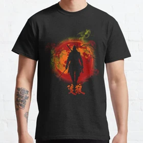 تیشرت با طرح Sekiro sunset سکیرو کد 27253