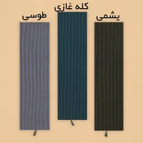 شال لینن خط‌دار