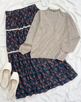 دامن کنف گل ریز کد 5476