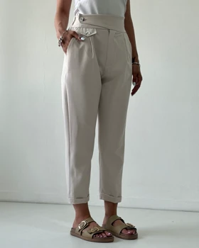 شلوار مام جیب نما کد 200220