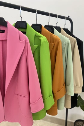 کت کرپ رنگی